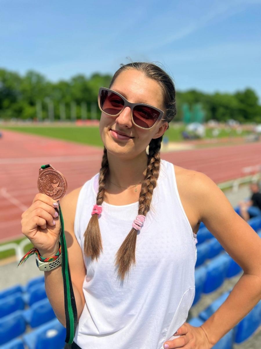 Zdjęcie w galerii na portalu naszraciborz.pl: Raciborskie medale na Mistrzostwach Śląska w Lekkiej Atletyce U18, U20 i U23 wiadomości z regionu