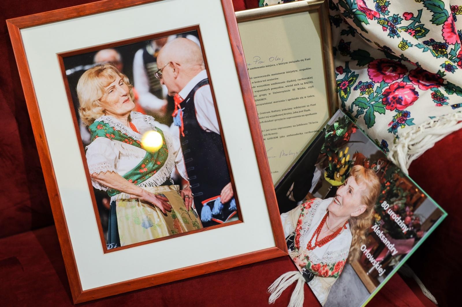 Zdjęcie w galerii na portalu naszraciborz.pl: Z ziemi lwowskiej do śląskiej – relacja ze spotkania z Aleksandrą Orłowską wiadomości z regionu