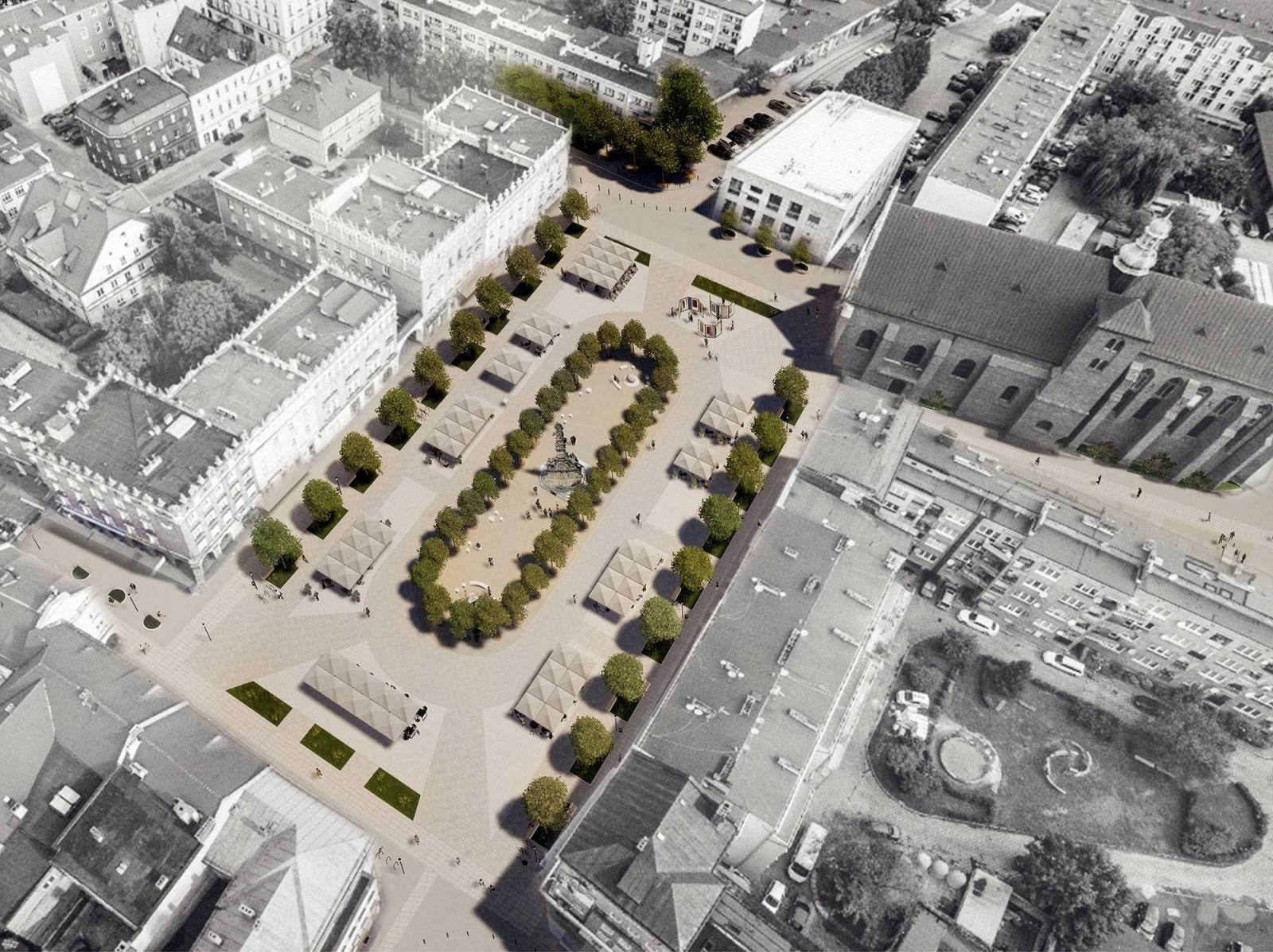 Zdjęcie w galerii na portalu naszraciborz.pl: Raciborski rynek w nieładzie. Radni poznali koncepcję zmian wiadomości z regionu