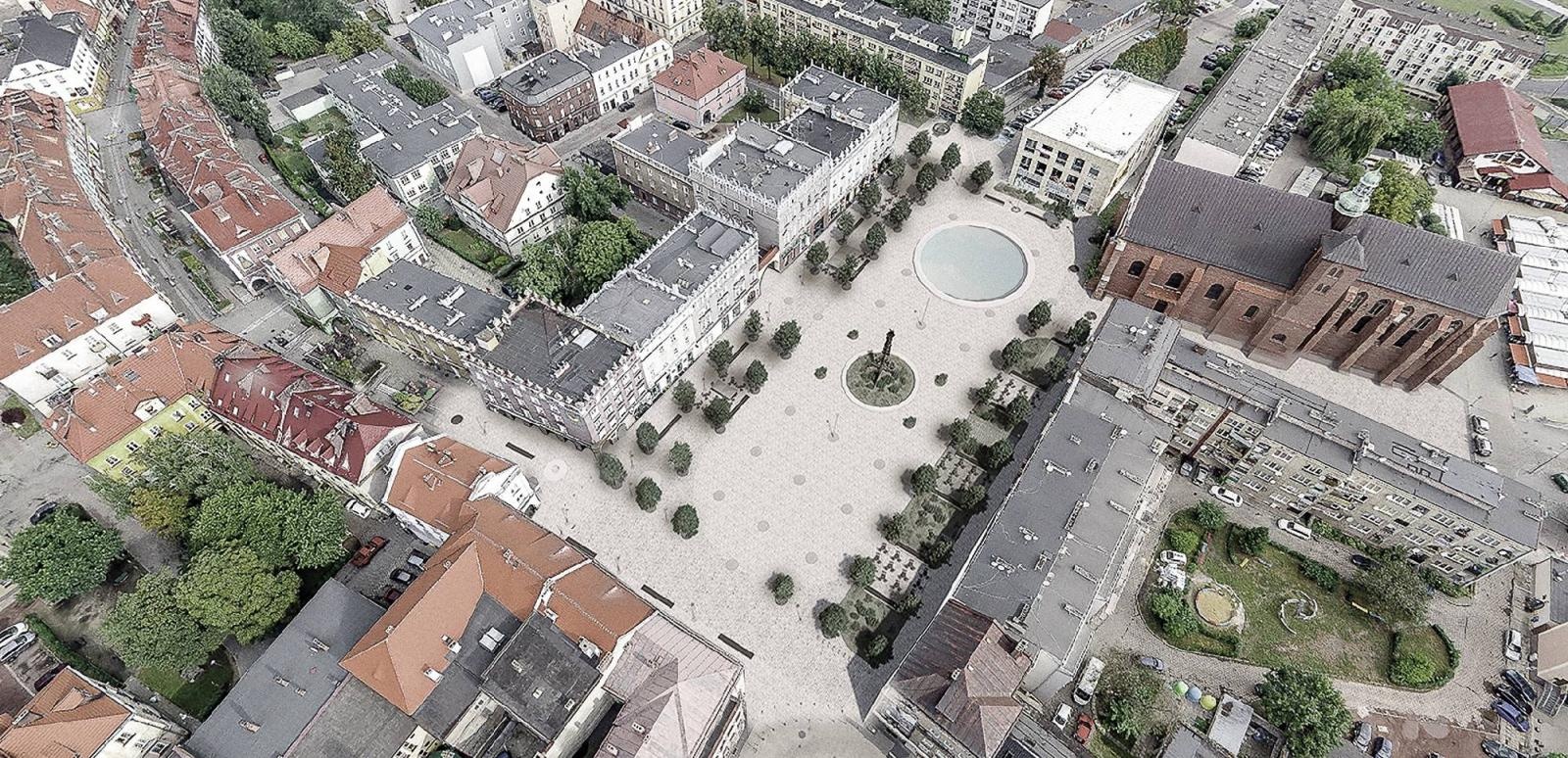 Zdjęcie w galerii na portalu naszraciborz.pl: Konkurs na zagospodarowanie raciborskiego Rynku - II NAGRODA [WIZUALIZACJE] wiadomości z regionu
