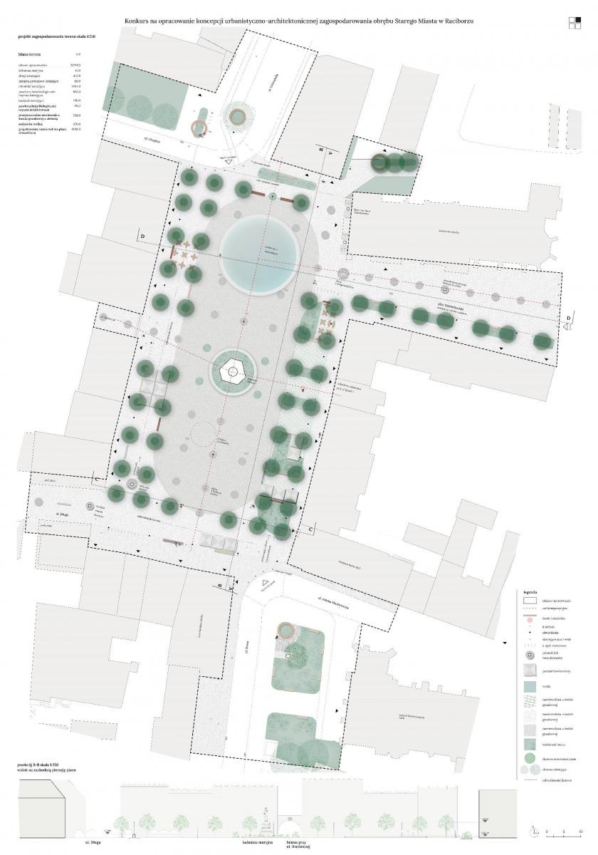 Zdjęcie w galerii na portalu naszraciborz.pl: Konkurs na zagospodarowanie raciborskiego Rynku - II NAGRODA [WIZUALIZACJE] wiadomości z regionu