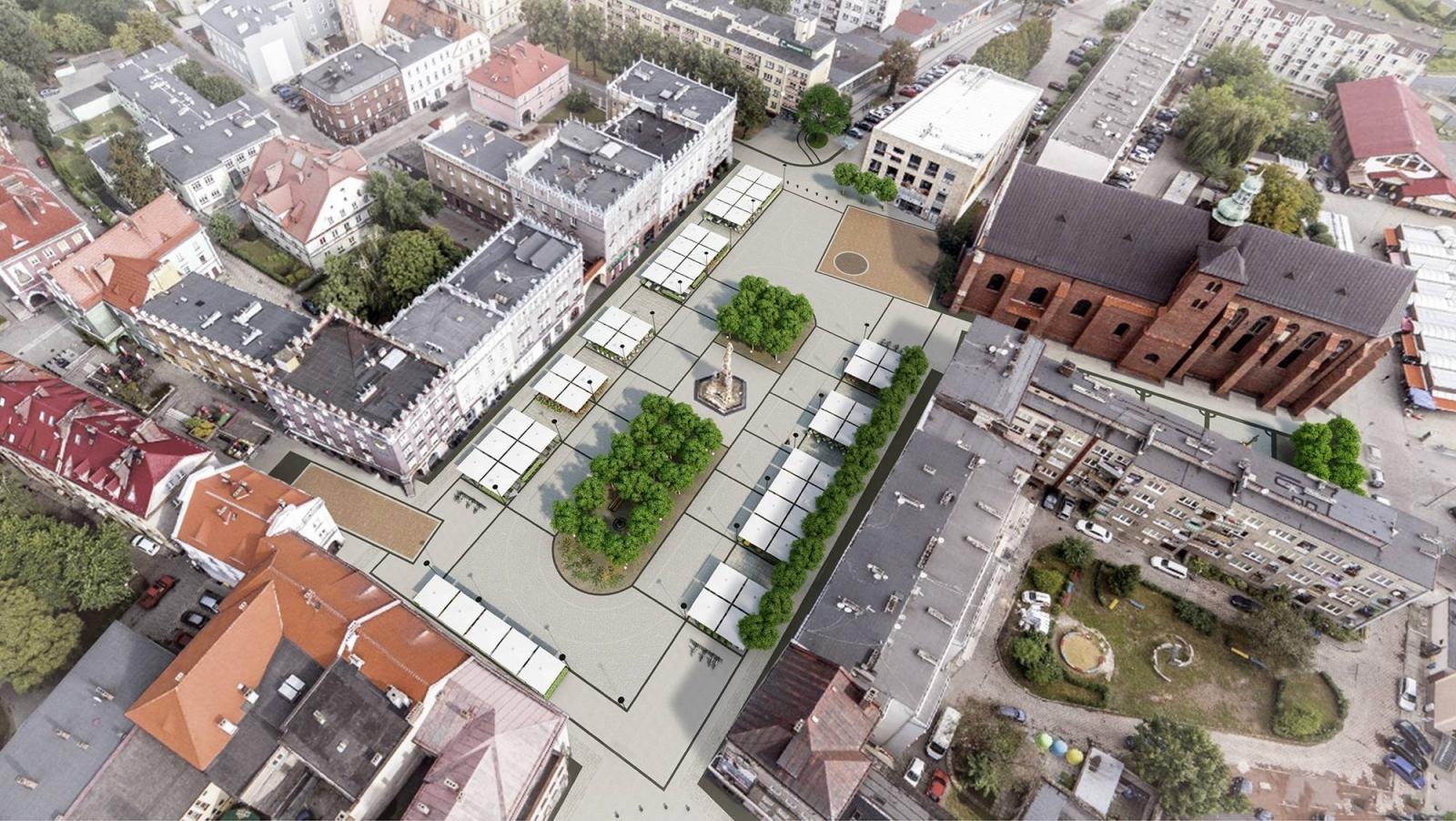 Zdjęcie w galerii na portalu naszraciborz.pl: Konkurs na zagospodarowanie raciborskiego Rynku - WYRÓŻNIENIE RÓWNORZĘDNE II wiadomości z regionu