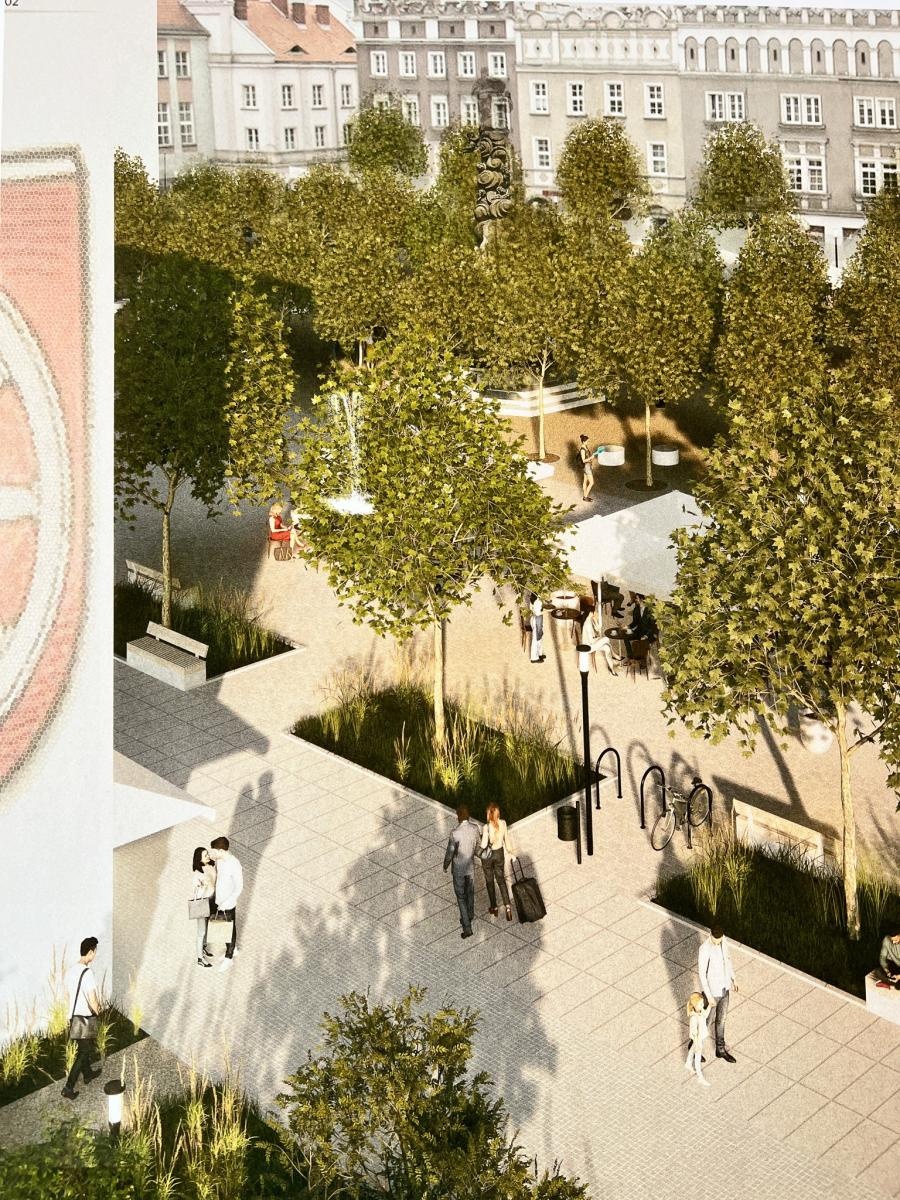 Zdjęcie w galerii na portalu naszraciborz.pl: Raciborski rynek przyszłości - są wizje, ale brakuje pieniędzy. Czy miasto stać na wydanie milionów wokół kolumny maryjnej? wiadomości z regionu