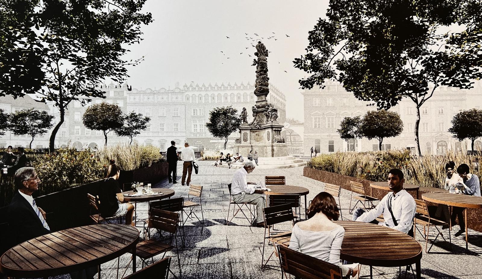 Zdjęcie w galerii na portalu naszraciborz.pl: Raciborski rynek przyszłości - są wizje, ale brakuje pieniędzy. Czy miasto stać na wydanie milionów wokół kolumny maryjnej? wiadomości z regionu