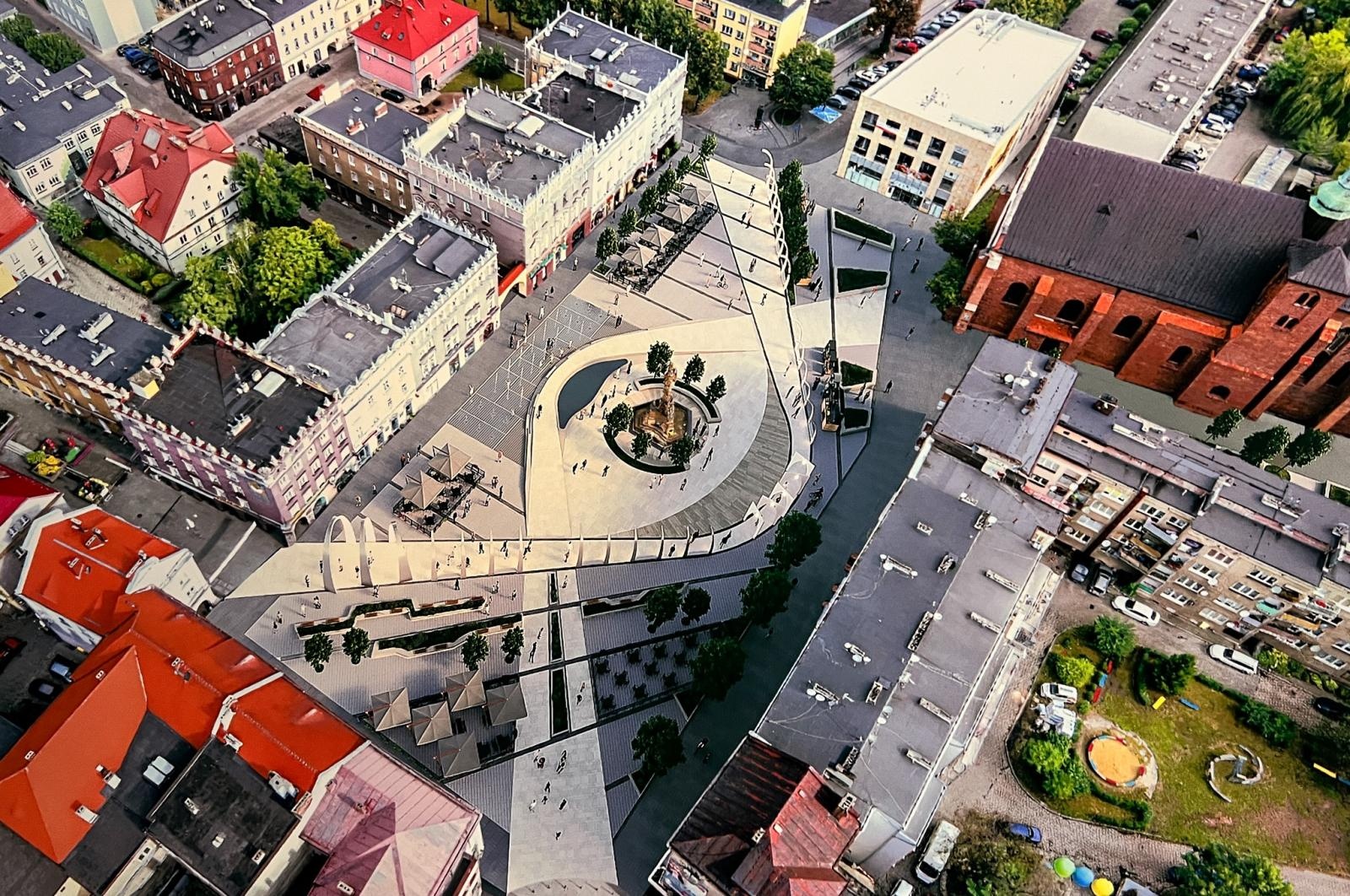 Zdjęcie w galerii na portalu naszraciborz.pl: Raciborski rynek przyszłości - są wizje, ale brakuje pieniędzy. Czy miasto stać na wydanie milionów wokół kolumny maryjnej? wiadomości z regionu