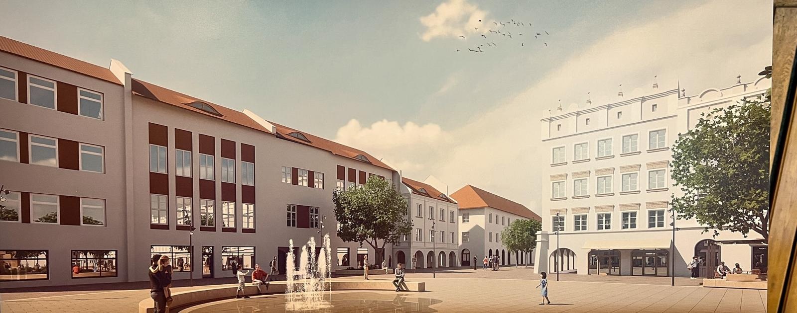 Zdjęcie w galerii na portalu naszraciborz.pl: Raciborski rynek przyszłości - są wizje, ale brakuje pieniędzy. Czy miasto stać na wydanie milionów wokół kolumny maryjnej? wiadomości z regionu