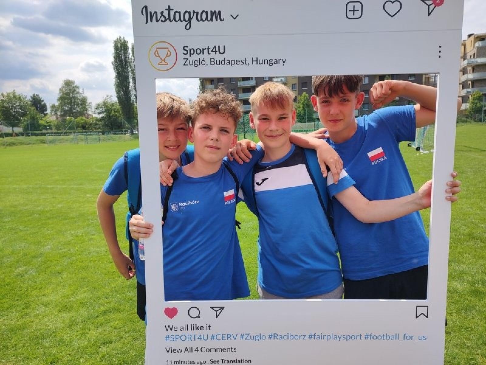 Zdjęcie w galerii na portalu naszraciborz.pl: SPORT4U. Polsko-węgierska współpraca Raciborza wiadomości z regionu