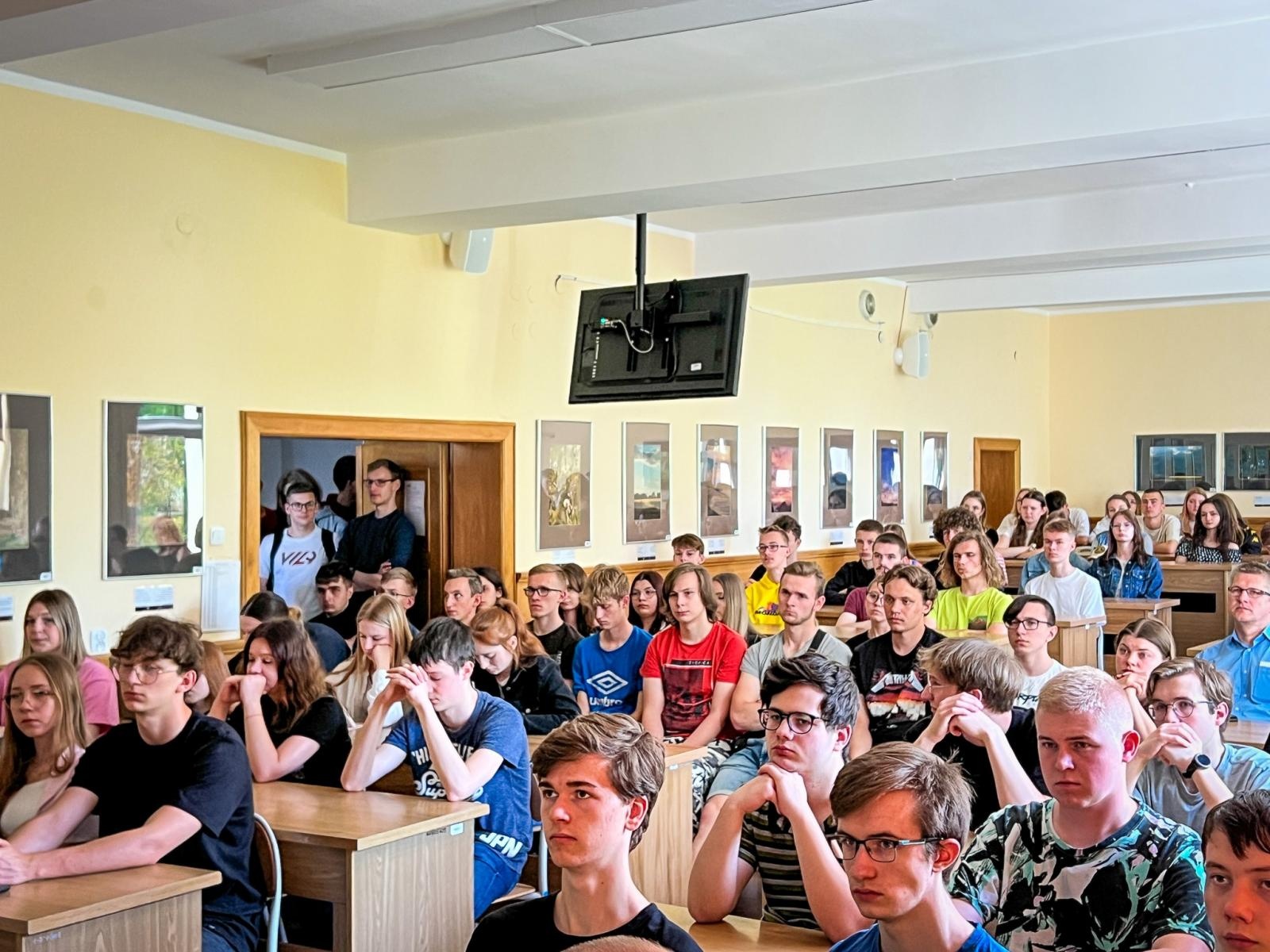 Zdjęcie w galerii na portalu naszraciborz.pl: Nie ulegajcie pokusie etatu. Dzień Przedsiębiorczości w raciborskiej uczelni [FOTO i WIDEO] wiadomości z regionu