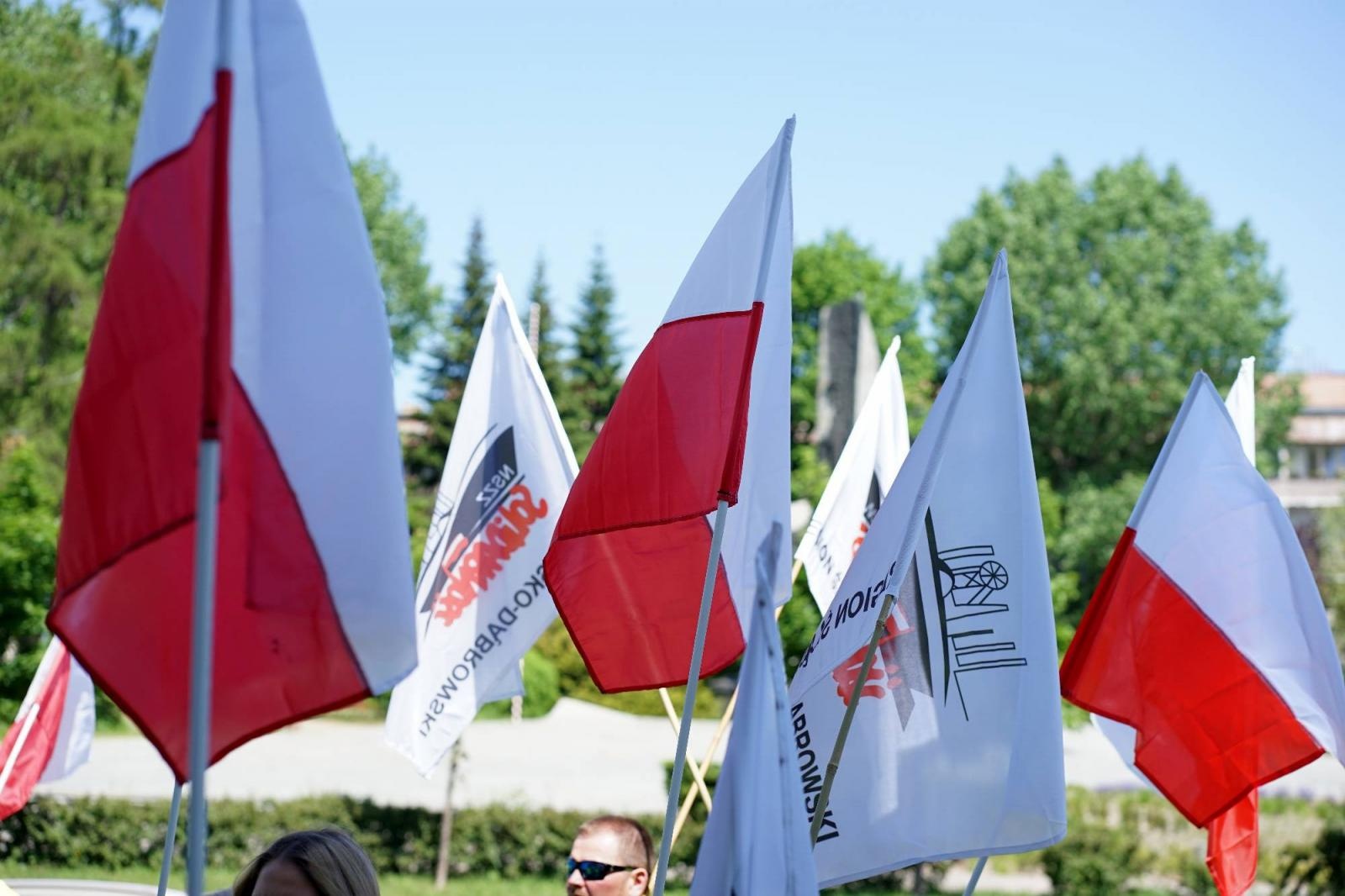 Zdjęcie w galerii na portalu naszraciborz.pl: Pracownicy Agromaxu protestowali w Częstochowie wiadomości z regionu