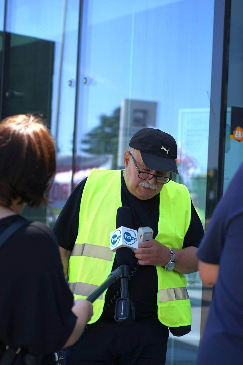 Zdjęcie w galerii na portalu naszraciborz.pl: Pracownicy Agromaxu protestowali w Częstochowie wiadomości z regionu