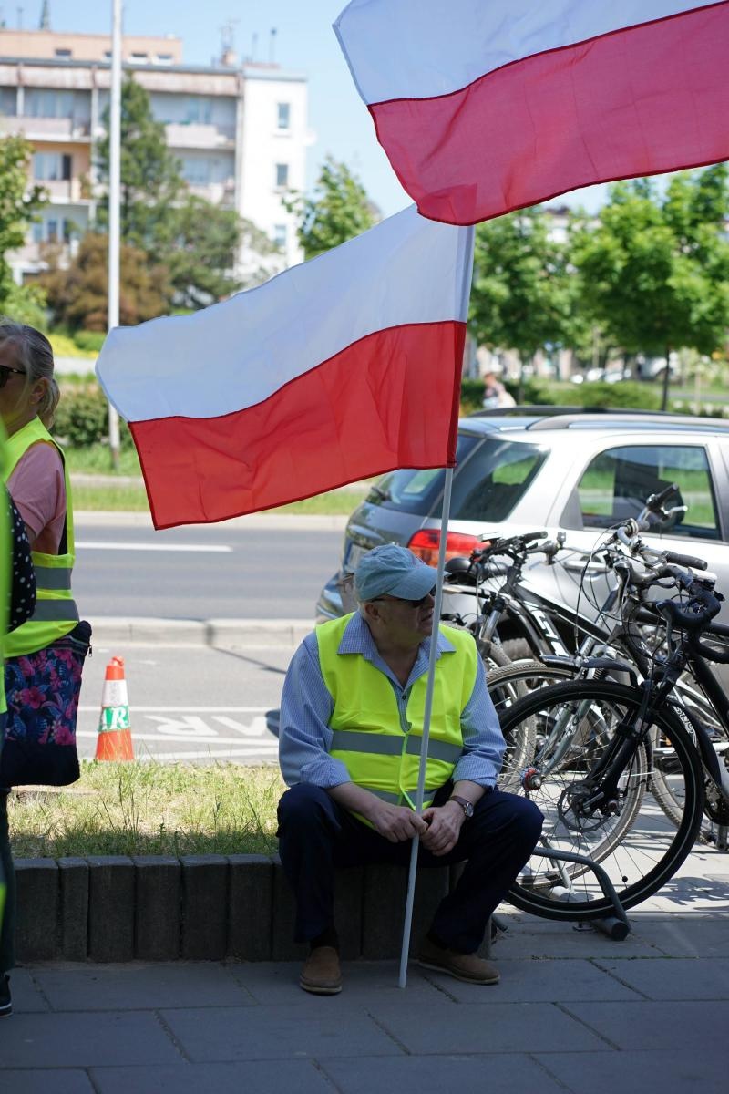 Zdjęcie w galerii na portalu naszraciborz.pl: Pracownicy Agromaxu protestowali w Częstochowie wiadomości z regionu