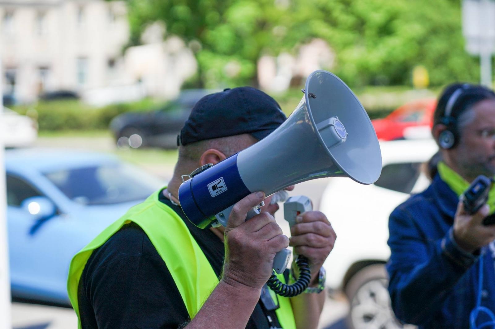 Zdjęcie w galerii na portalu naszraciborz.pl: Pracownicy Agromaxu protestowali w Częstochowie wiadomości z regionu