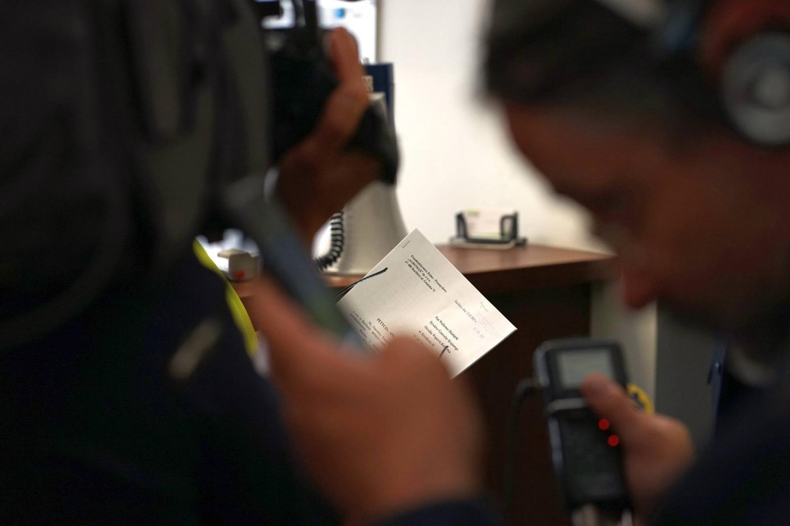 Zdjęcie w galerii na portalu naszraciborz.pl: Pracownicy Agromaxu protestowali w Częstochowie wiadomości z regionu