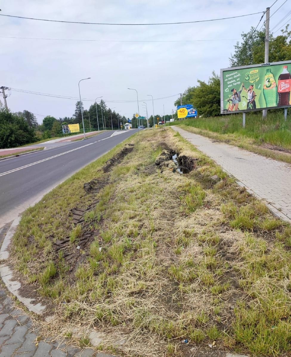 Zdjęcie w galerii na portalu naszraciborz.pl: Szpetnie to wygląda. Efekty koszenia na DW 935 [INTERWENCJA] wiadomości z regionu