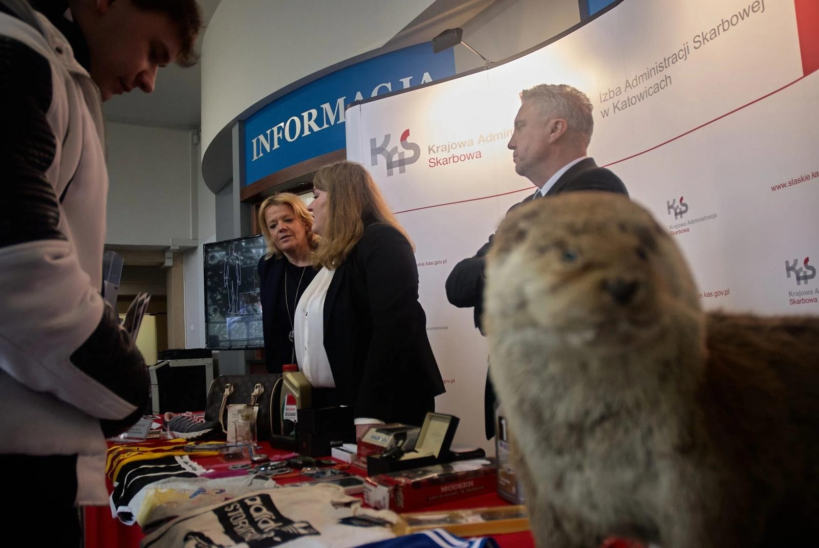 Zdjęcie w galerii na portalu naszraciborz.pl: Spotkanie z Krajową Administracją Skarbową w ANS wiadomości z regionu