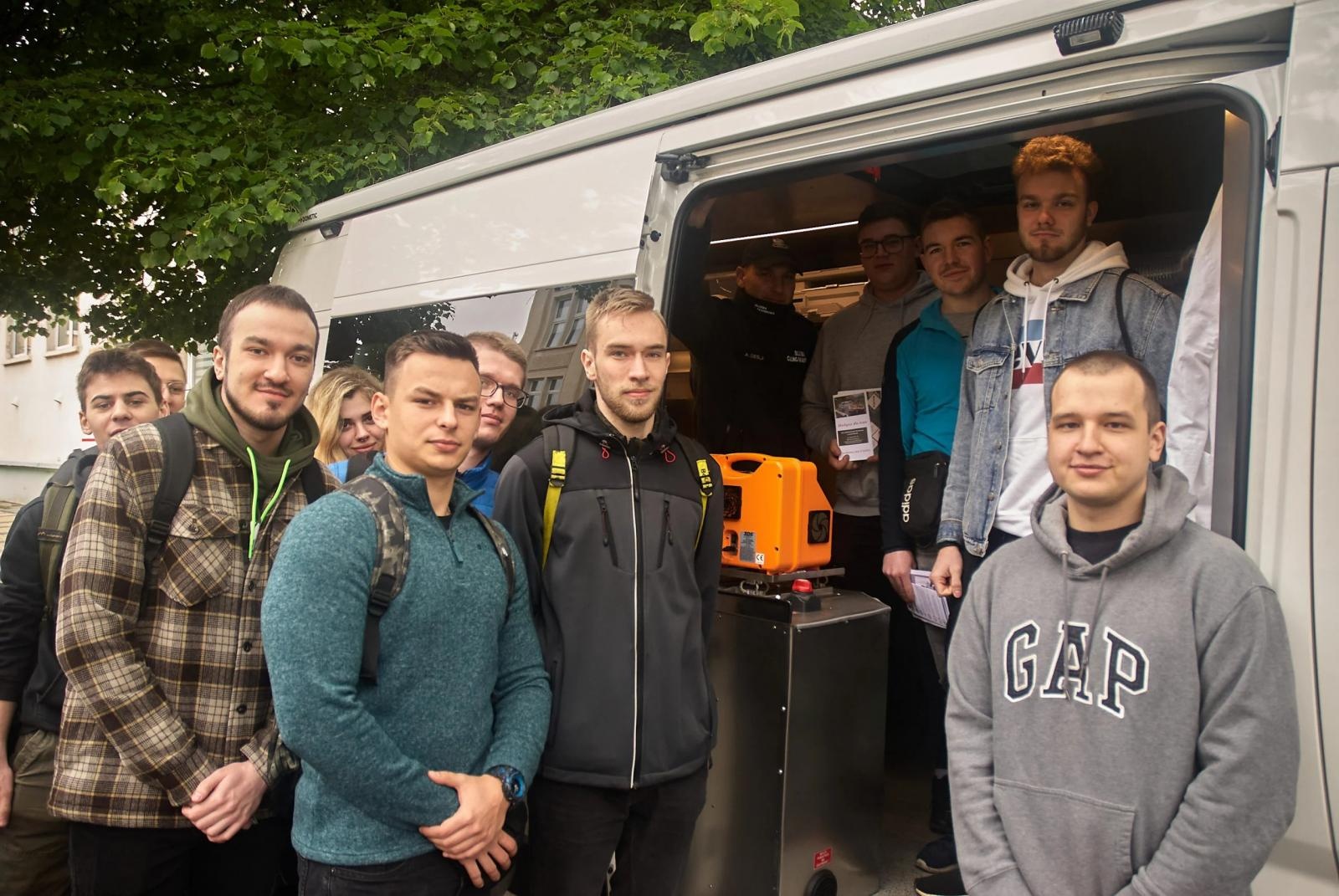 Zdjęcie w galerii na portalu naszraciborz.pl: Spotkanie z Krajową Administracją Skarbową w ANS wiadomości z regionu