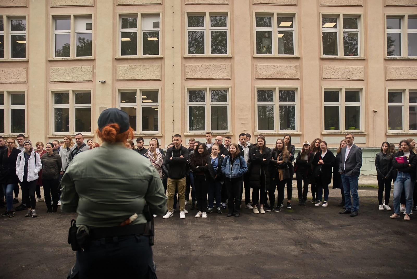 Zdjęcie w galerii na portalu naszraciborz.pl: Spotkanie z Krajową Administracją Skarbową w ANS wiadomości z regionu