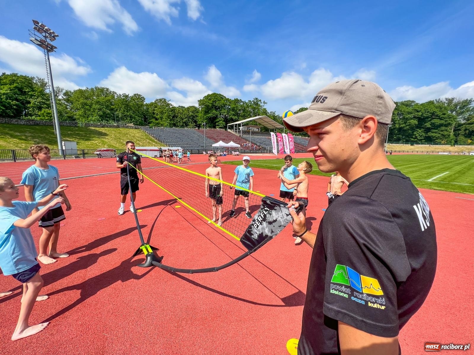 Zdjęcie w galerii na portalu naszraciborz.pl: Miasteczko Sportowe Młodych Mistrzów na Dni Raciborza wiadomości z regionu