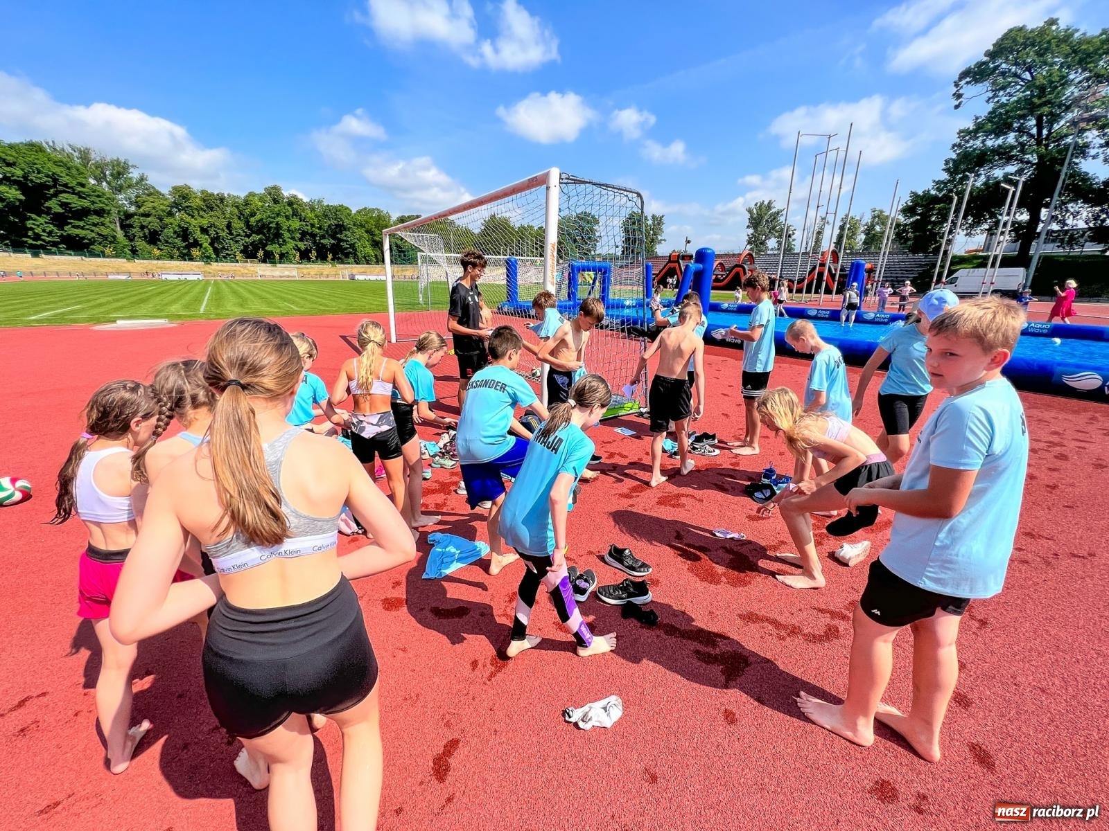 Zdjęcie w galerii na portalu naszraciborz.pl: Miasteczko Sportowe Młodych Mistrzów na Dni Raciborza wiadomości z regionu