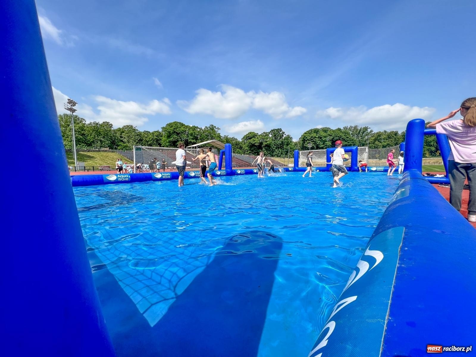 Zdjęcie w galerii na portalu naszraciborz.pl: Miasteczko Sportowe Młodych Mistrzów na Dni Raciborza wiadomości z regionu