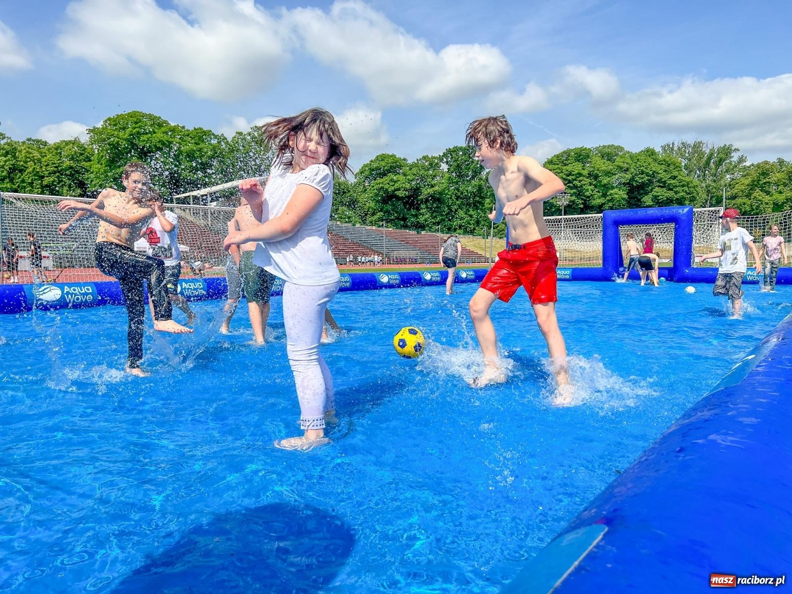 Zdjęcie w galerii na portalu naszraciborz.pl: Miasteczko Sportowe Młodych Mistrzów na Dni Raciborza wiadomości z regionu