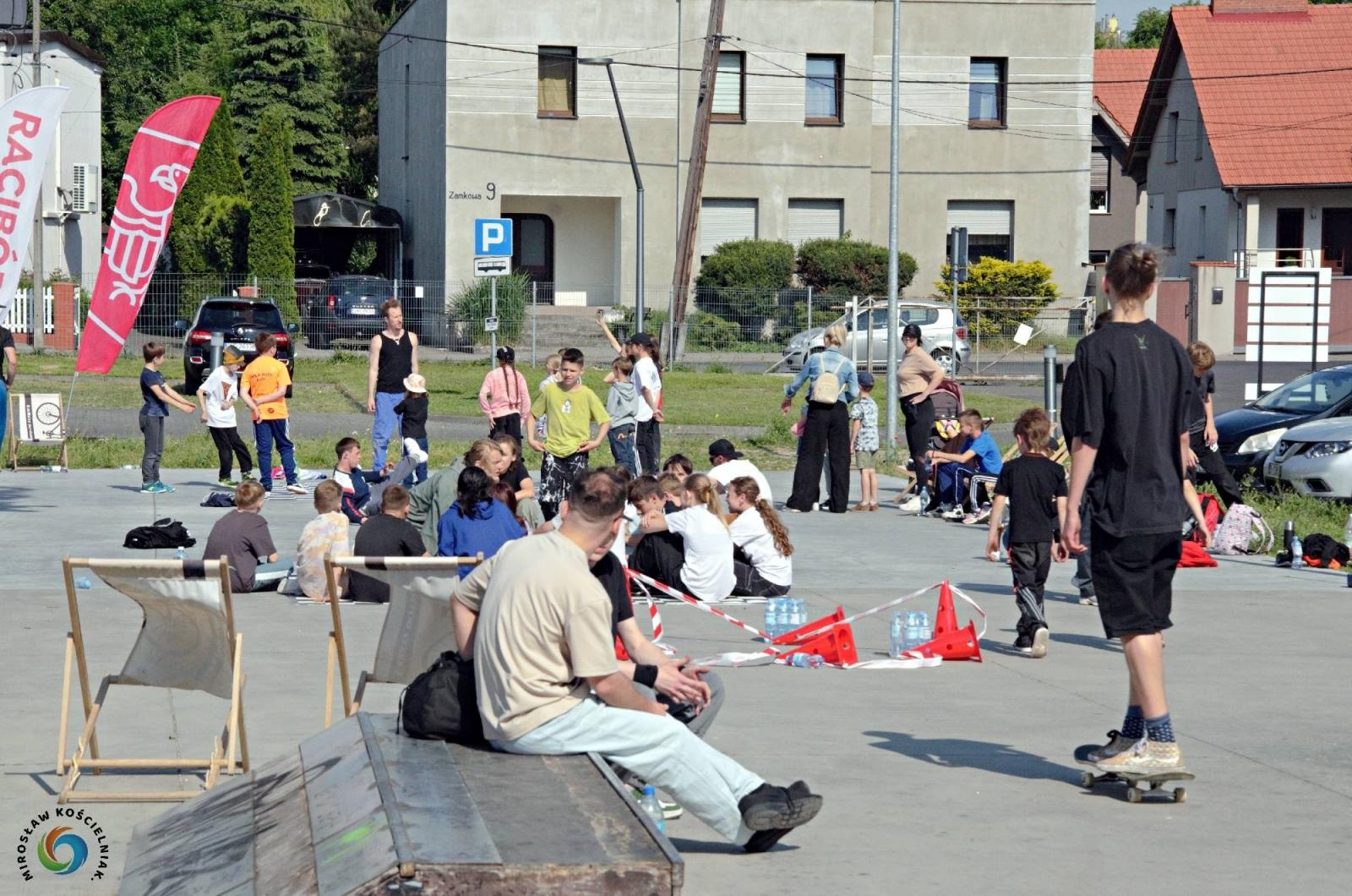 Zdjęcie w galerii na portalu naszraciborz.pl: Breaking na Zamkowej, breaking pod Muzeum [FOTO i WIDEO] wiadomości z regionu