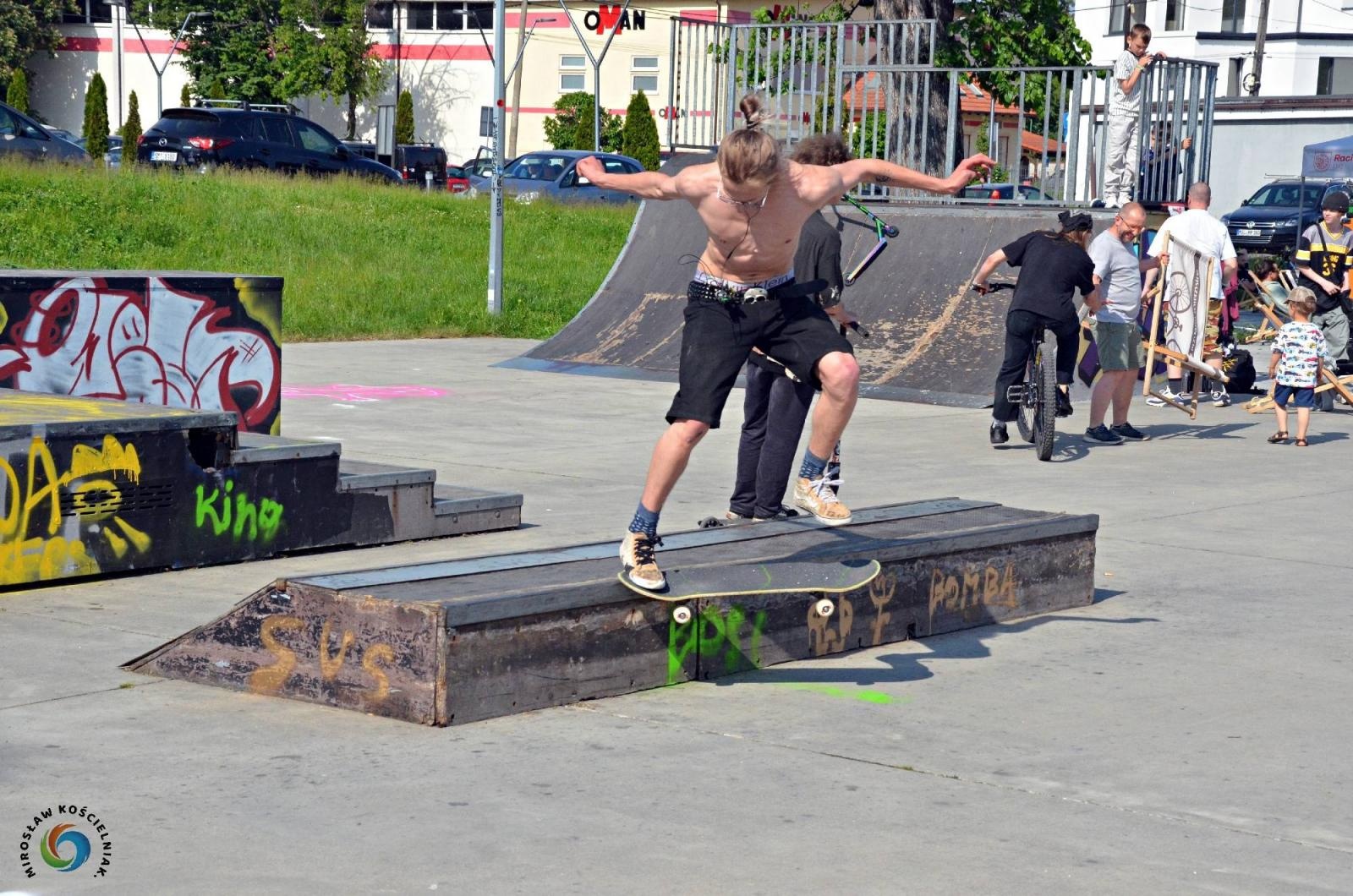 Zdjęcie w galerii na portalu naszraciborz.pl: Breaking na Zamkowej, breaking pod Muzeum [FOTO i WIDEO] wiadomości z regionu