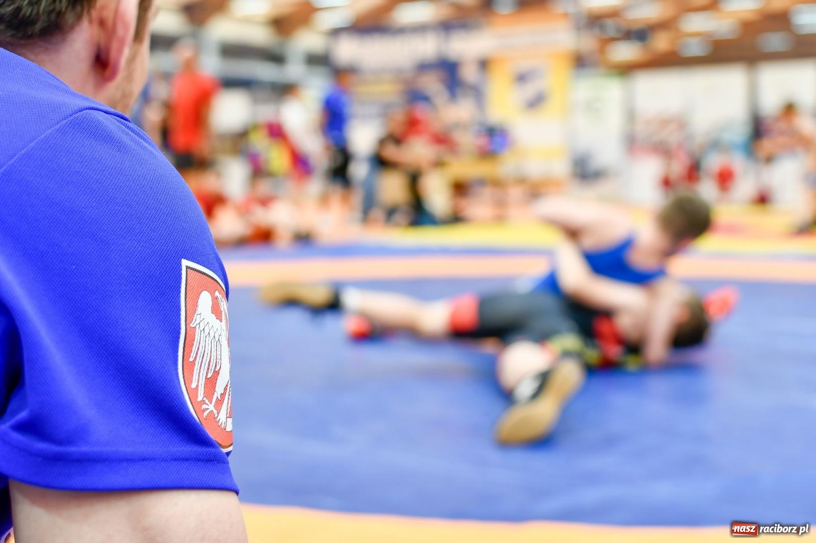 Zdjęcie w galerii na portalu naszraciborz.pl: Międzynarodowe święto zapaśnicze w ZSOMS [FOTO i WIDEO] wiadomości z regionu