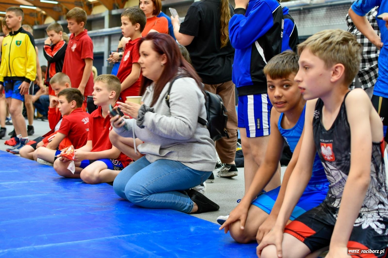 Zdjęcie w galerii na portalu naszraciborz.pl: Międzynarodowe święto zapaśnicze w ZSOMS [FOTO i WIDEO] wiadomości z regionu