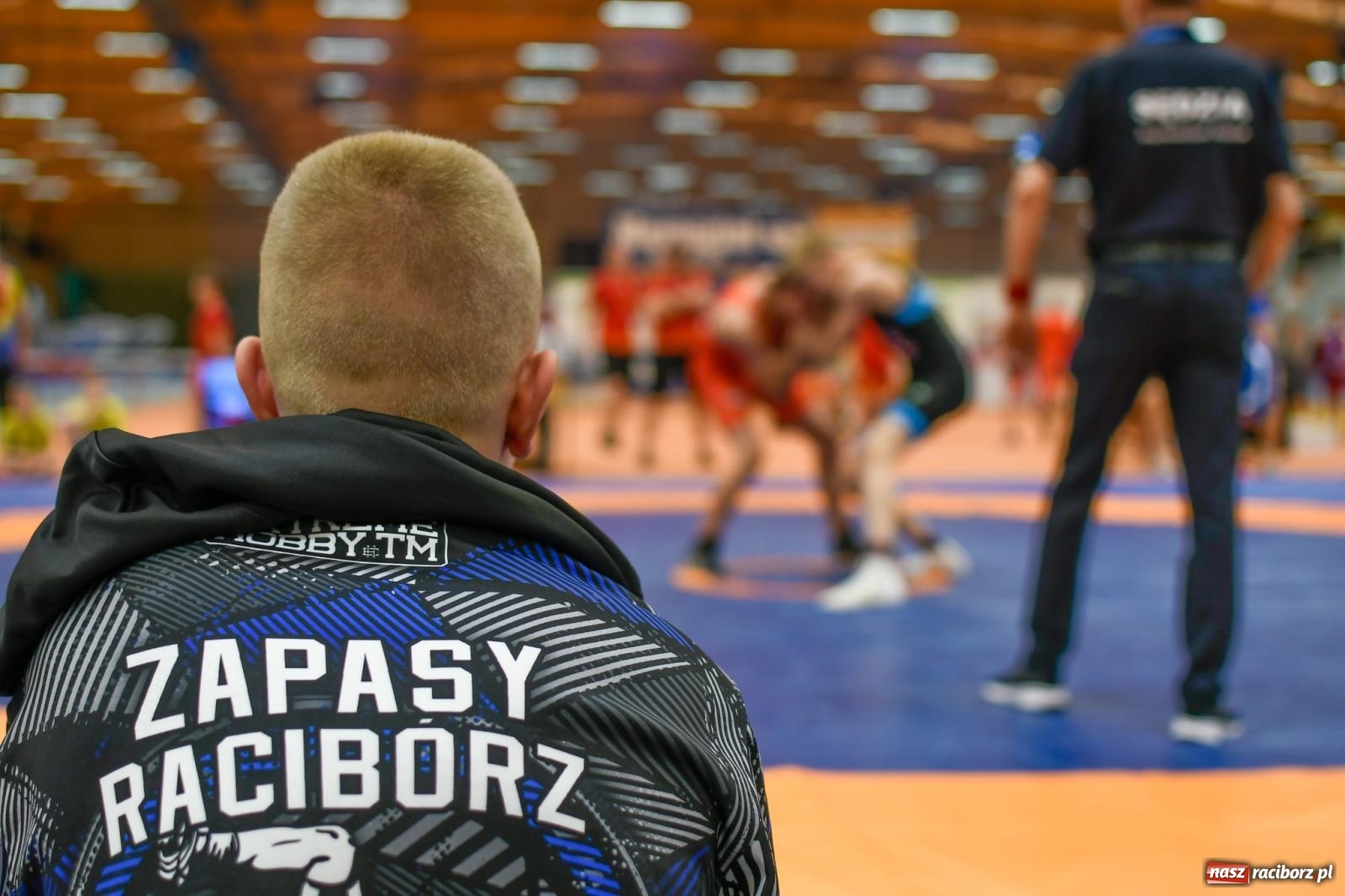 Zdjęcie w galerii na portalu naszraciborz.pl: Międzynarodowe święto zapaśnicze w ZSOMS [FOTO i WIDEO] wiadomości z regionu