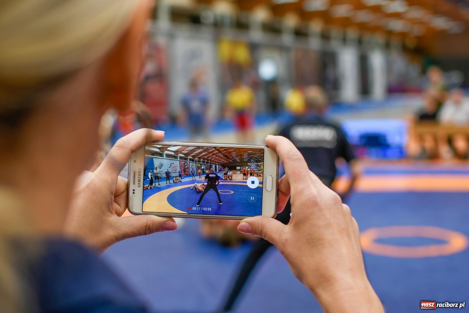 Zdjęcie w galerii na portalu naszraciborz.pl: Międzynarodowe święto zapaśnicze w ZSOMS [FOTO i WIDEO] wiadomości z regionu