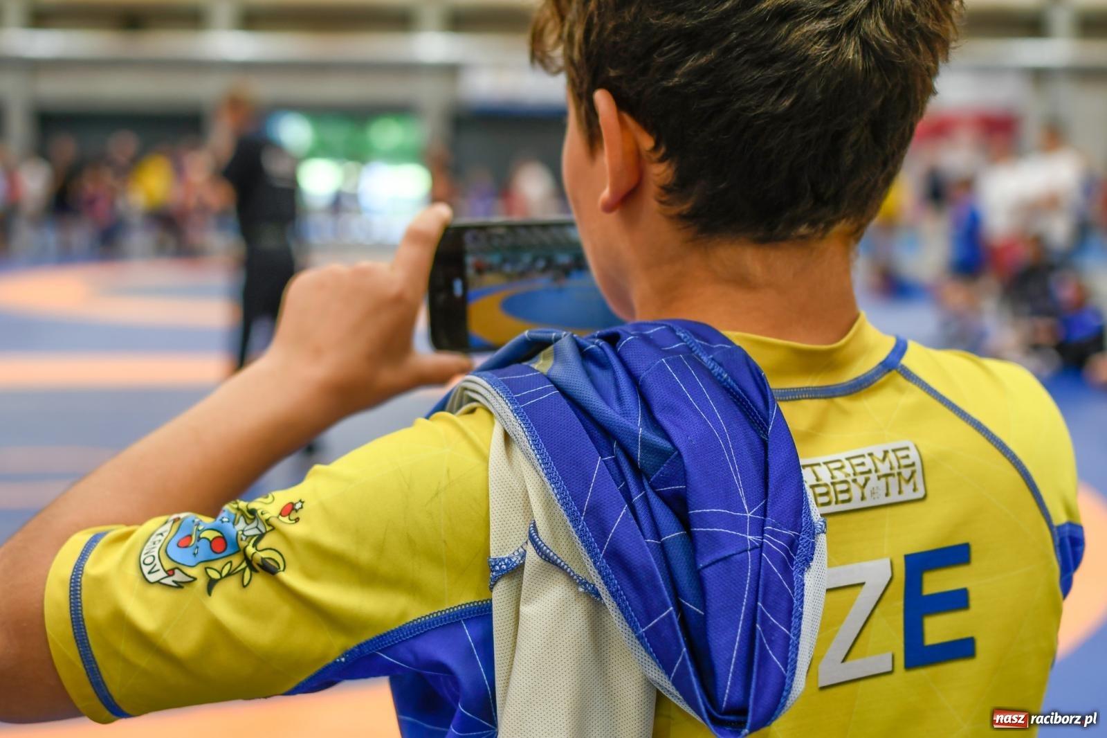 Zdjęcie w galerii na portalu naszraciborz.pl: Międzynarodowe święto zapaśnicze w ZSOMS [FOTO i WIDEO] wiadomości z regionu