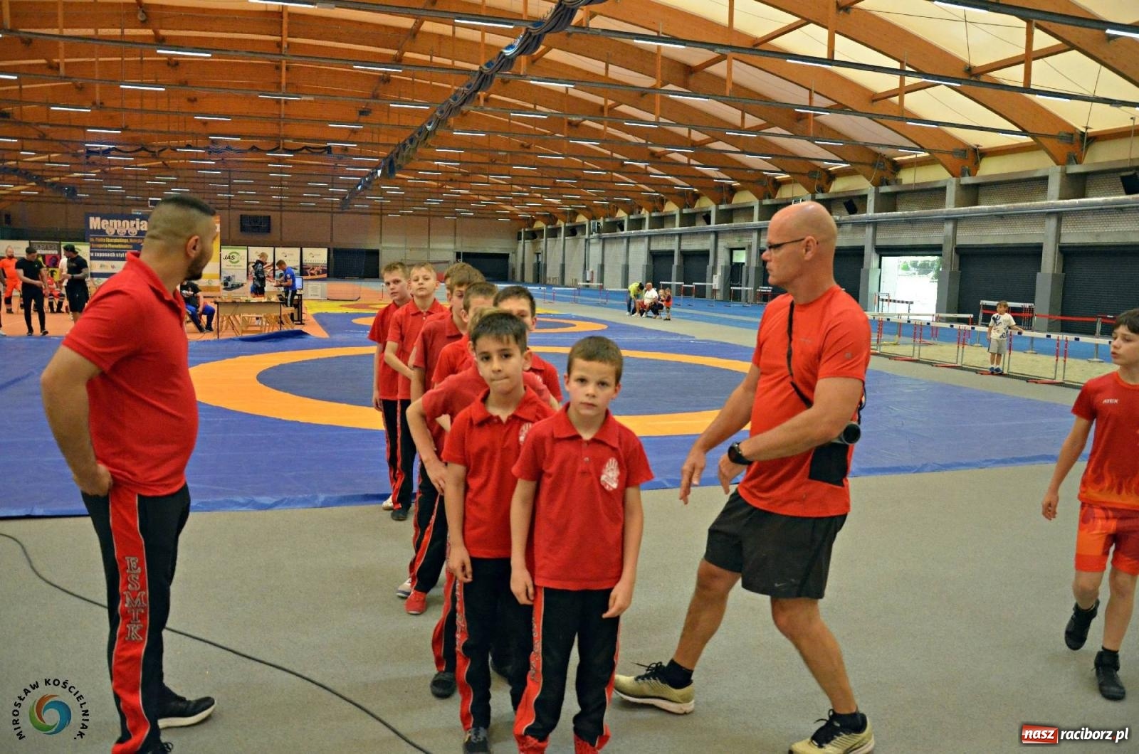 Zdjęcie w galerii na portalu naszraciborz.pl: Międzynarodowe święto zapaśnicze w ZSOMS [FOTO i WIDEO] wiadomości z regionu