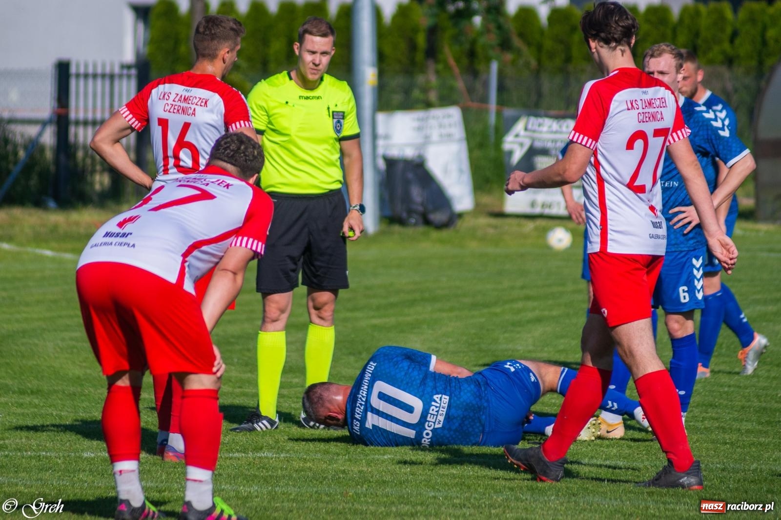 Zdjęcie w galerii na portalu naszraciborz.pl: Krzyżanowice litościwe dla Czernicy [FOTO] wiadomości z regionu