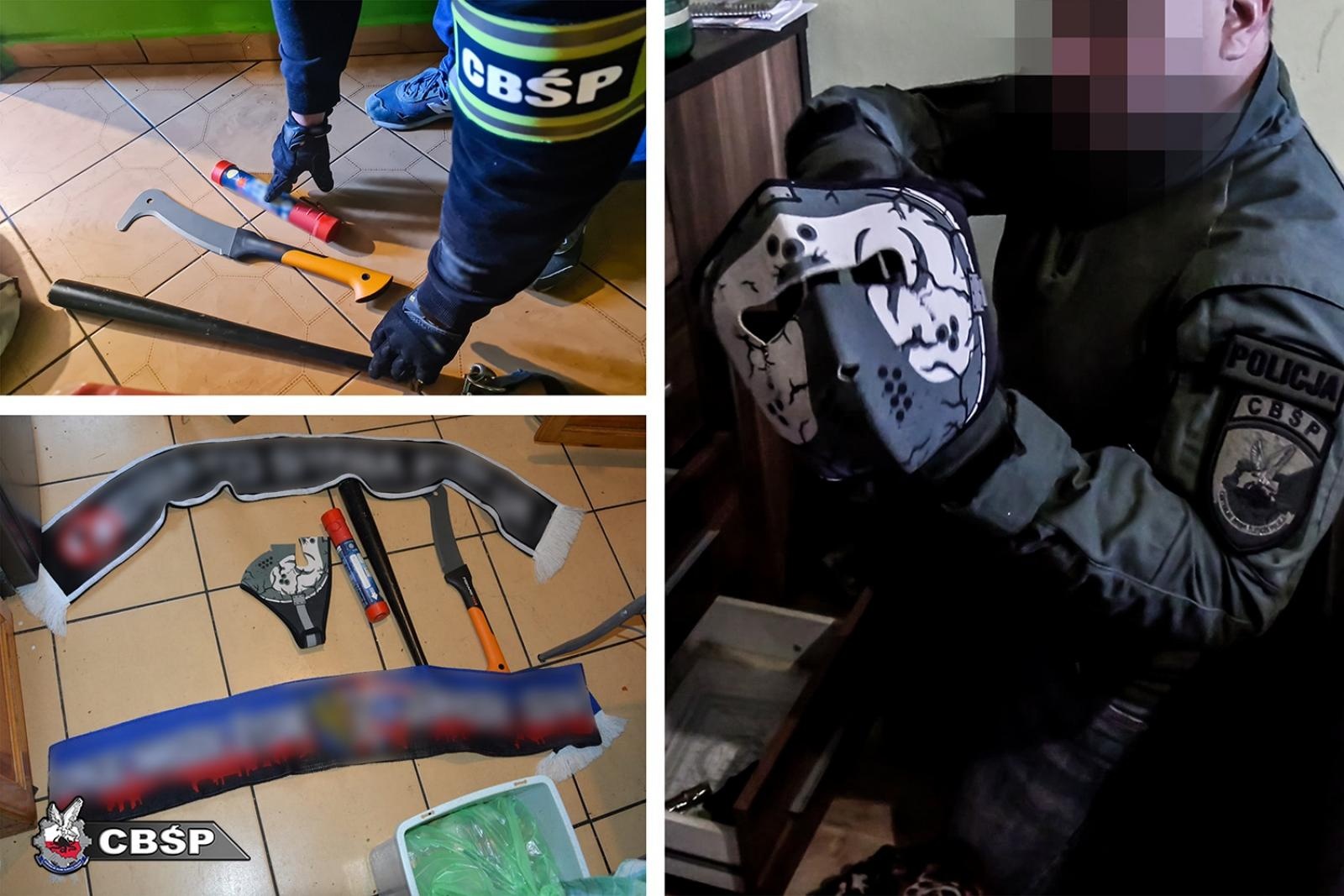 Zdjęcie w galerii na portalu naszraciborz.pl: CBŚP uderzyła w gang związany z pseudokibicami wiadomości z regionu