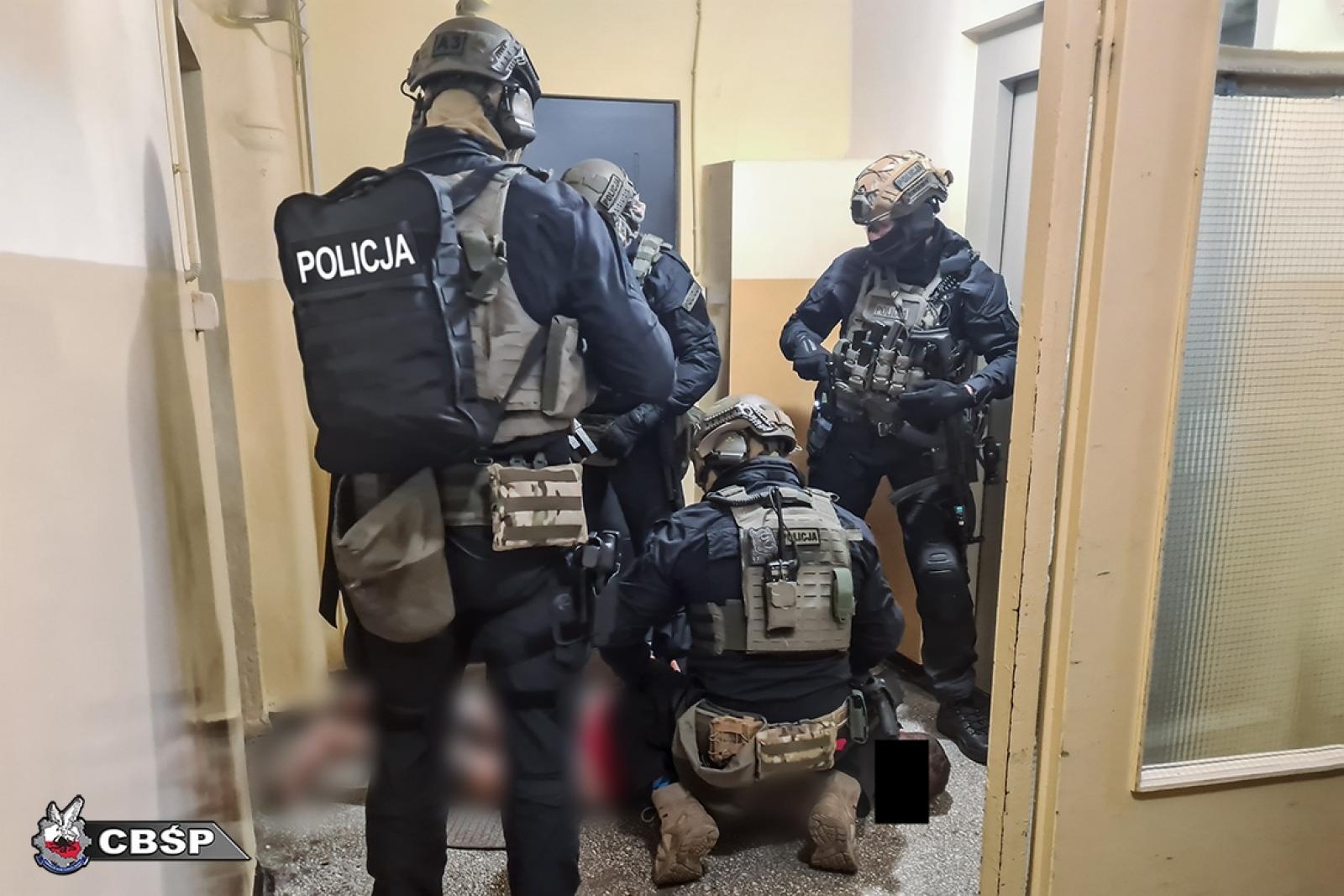 Zdjęcie w galerii na portalu naszraciborz.pl: CBŚP uderzyła w gang związany z pseudokibicami wiadomości z regionu