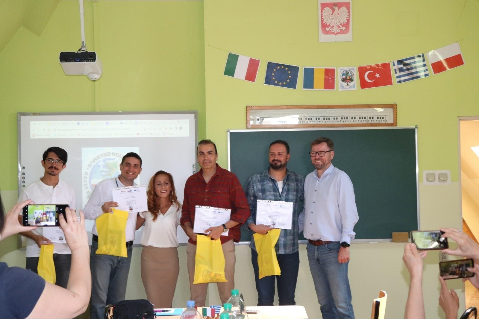 Zdjęcie w galerii na portalu naszraciborz.pl: Erasmus+ w szkole w Markowicach wiadomości z regionu