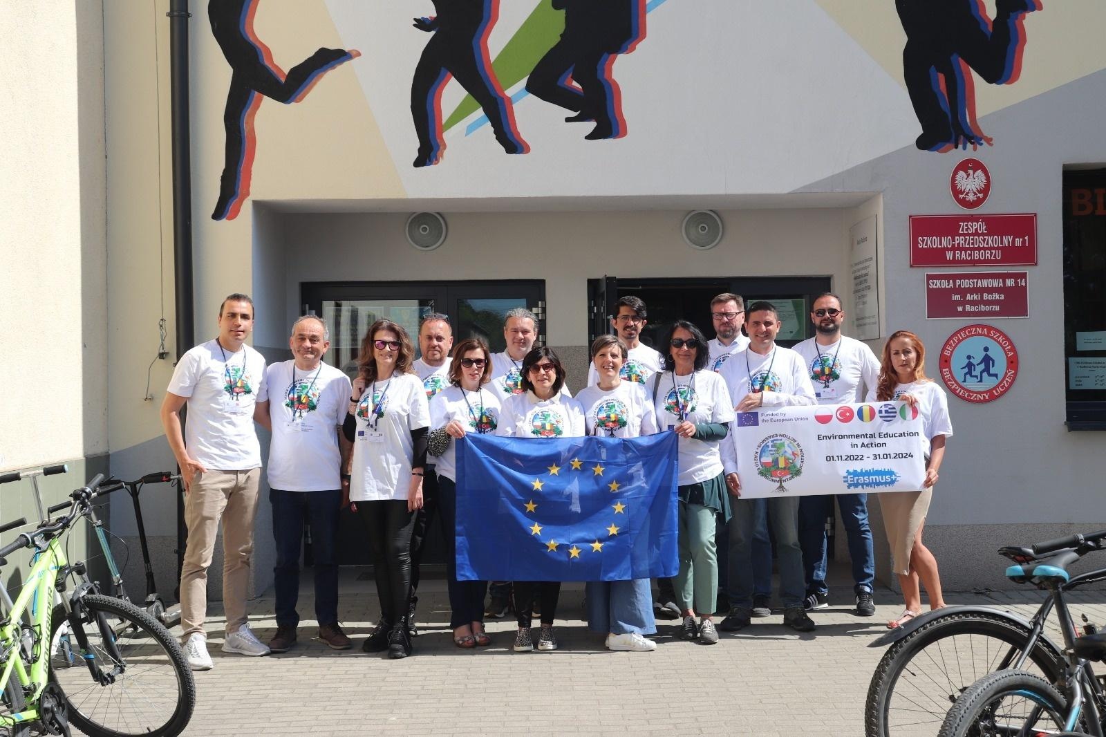 Zdjęcie w galerii na portalu naszraciborz.pl: Erasmus+ w szkole w Markowicach wiadomości z regionu