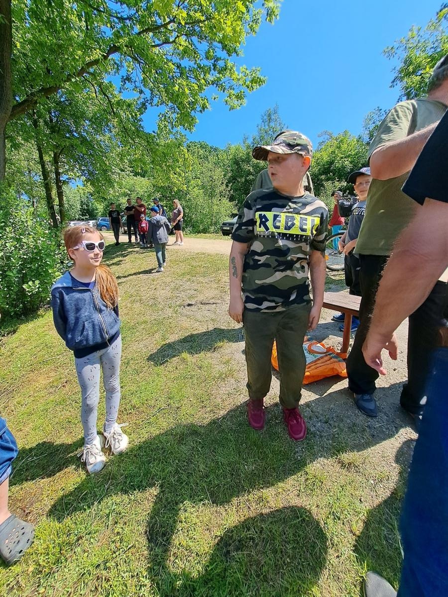 Zdjęcie w galerii na portalu naszraciborz.pl: Dzień Dziecka na łowisku. Zawody wędkarskie w Oborze wiadomości z regionu
