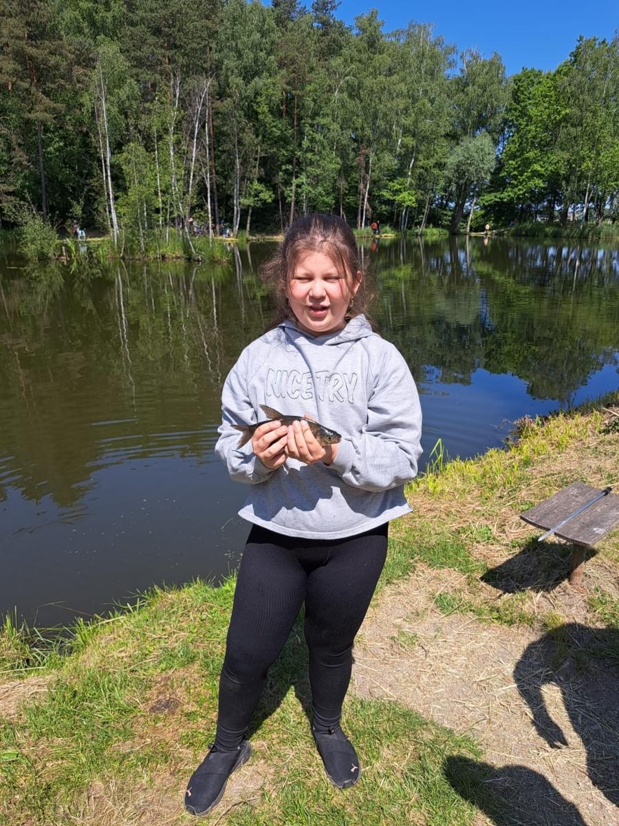 Zdjęcie w galerii na portalu naszraciborz.pl: Dzień Dziecka na łowisku. Zawody wędkarskie w Oborze wiadomości z regionu