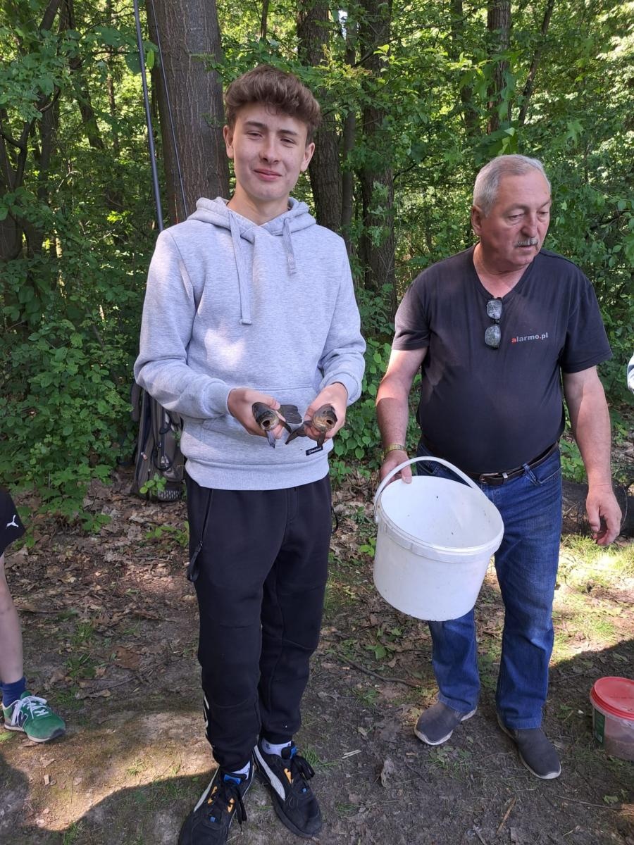 Zdjęcie w galerii na portalu naszraciborz.pl: Dzień Dziecka na łowisku. Zawody wędkarskie w Oborze wiadomości z regionu