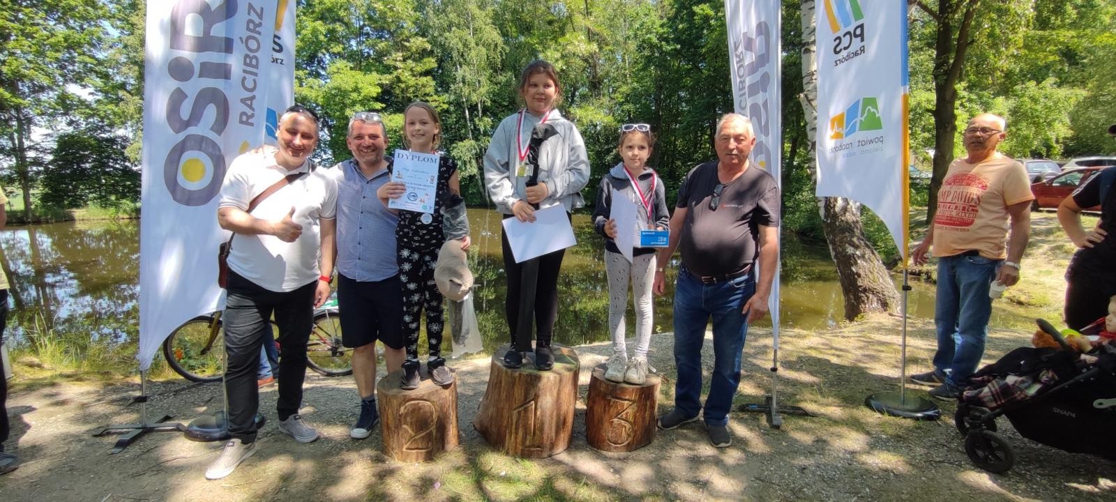 Zdjęcie w galerii na portalu naszraciborz.pl: Dzień Dziecka na łowisku. Zawody wędkarskie w Oborze wiadomości z regionu