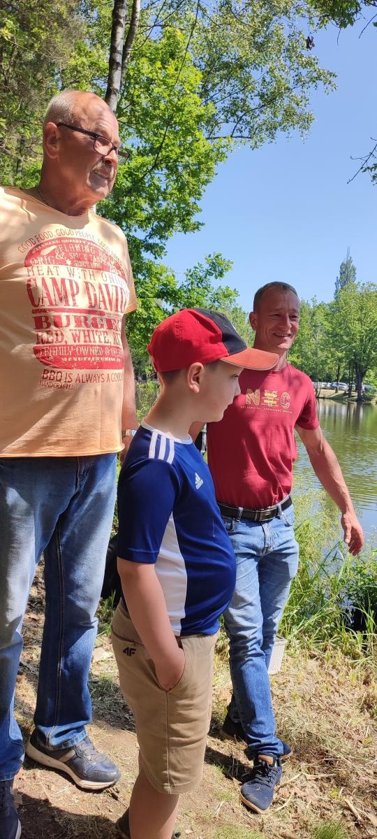 Zdjęcie w galerii na portalu naszraciborz.pl: Dzień Dziecka na łowisku. Zawody wędkarskie w Oborze wiadomości z regionu