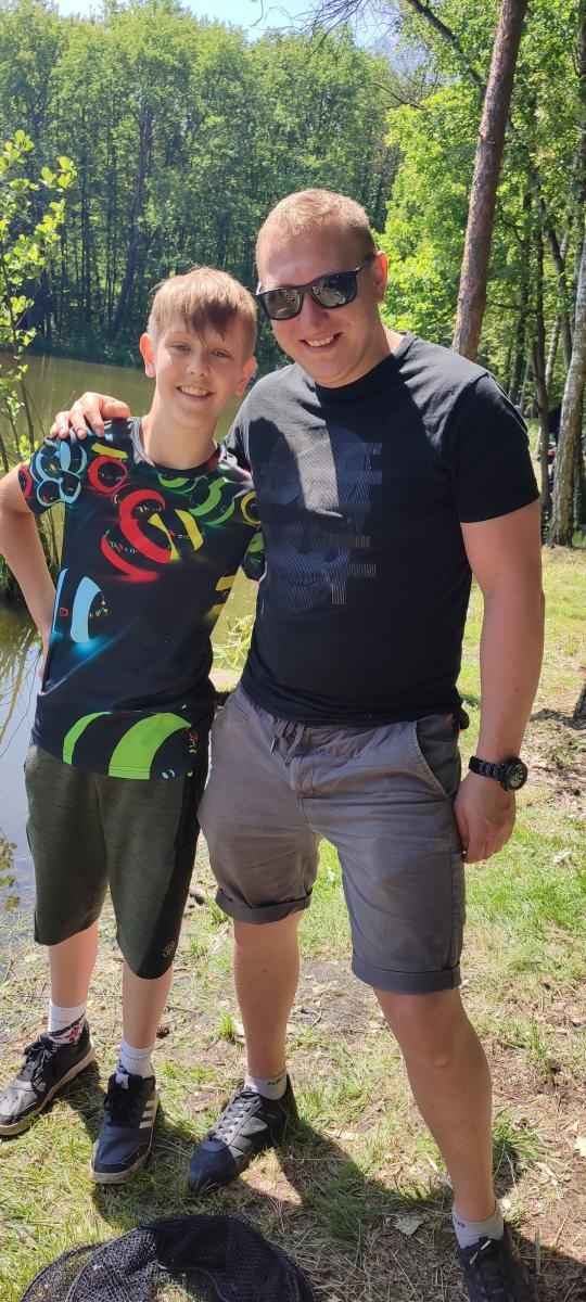 Zdjęcie w galerii na portalu naszraciborz.pl: Dzień Dziecka na łowisku. Zawody wędkarskie w Oborze wiadomości z regionu