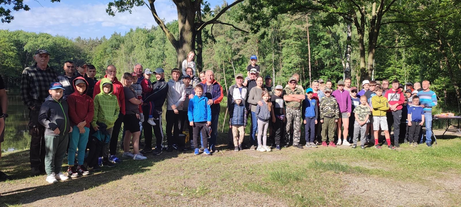 Zdjęcie w galerii na portalu naszraciborz.pl: Dzień Dziecka na łowisku. Zawody wędkarskie w Oborze wiadomości z regionu