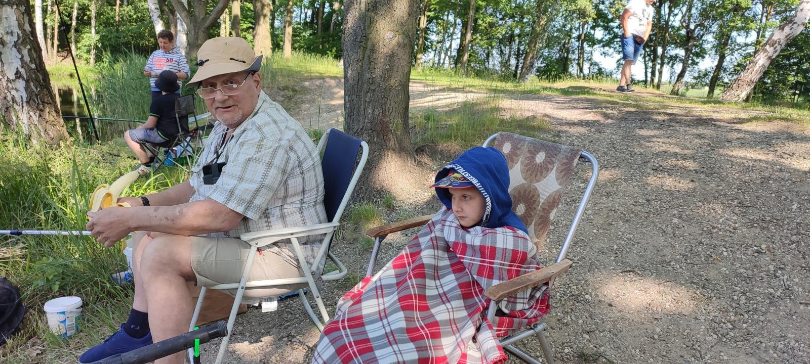 Zdjęcie w galerii na portalu naszraciborz.pl: Dzień Dziecka na łowisku. Zawody wędkarskie w Oborze wiadomości z regionu