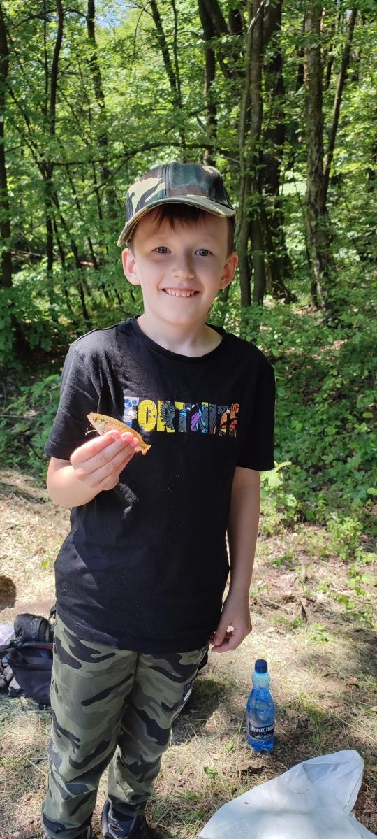 Zdjęcie w galerii na portalu naszraciborz.pl: Dzień Dziecka na łowisku. Zawody wędkarskie w Oborze wiadomości z regionu