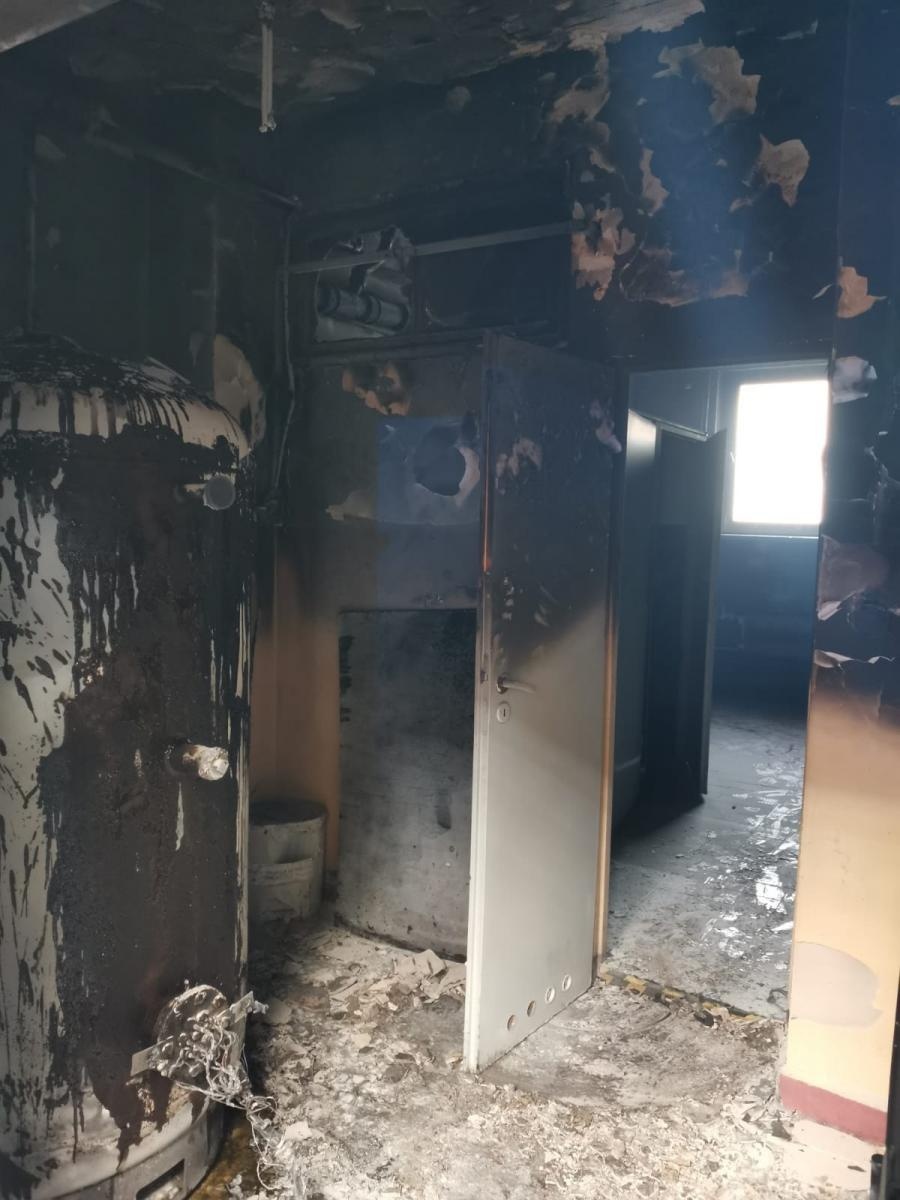 Zdjęcie w galerii na portalu naszraciborz.pl: 40 tys. złotych strat w pożarze w Kuźni Raciborskiej [FOTO] wiadomości z regionu