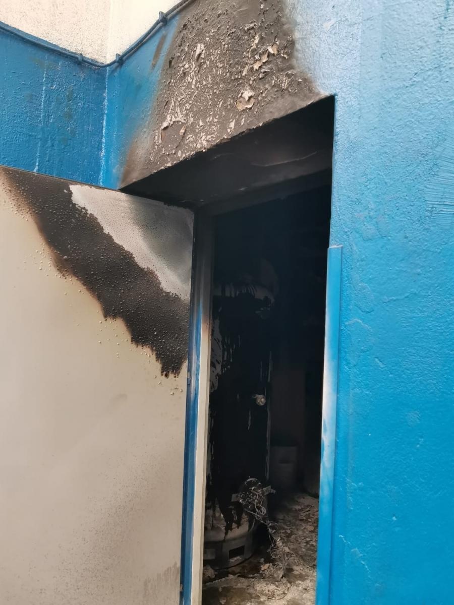 Zdjęcie w galerii na portalu naszraciborz.pl: 40 tys. złotych strat w pożarze w Kuźni Raciborskiej [FOTO] wiadomości z regionu