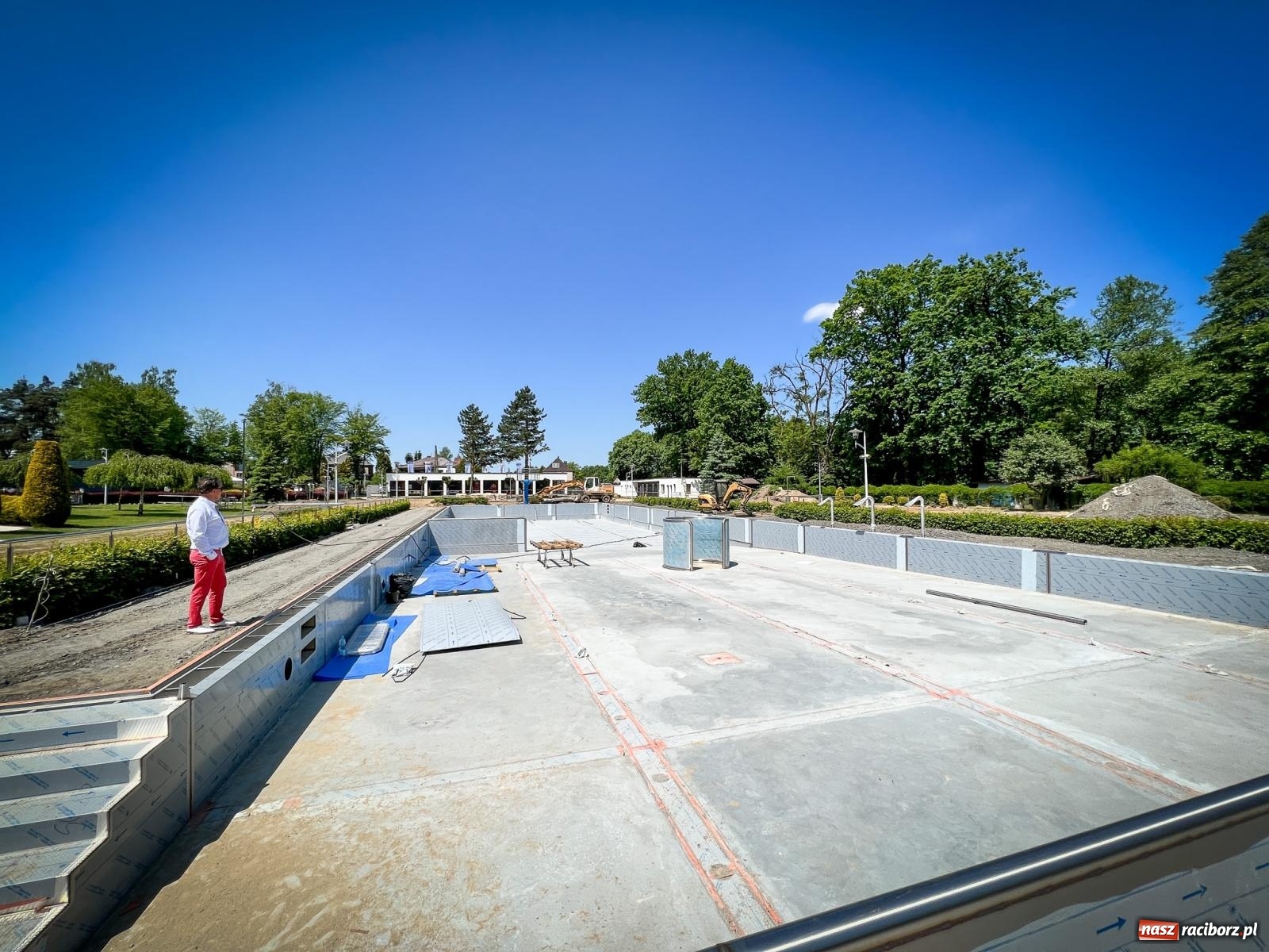 Zdjęcie w galerii na portalu naszraciborz.pl: W szymocickim AquaBraxie finiszuje budowa nowego basenu [FOTO] wiadomości z regionu